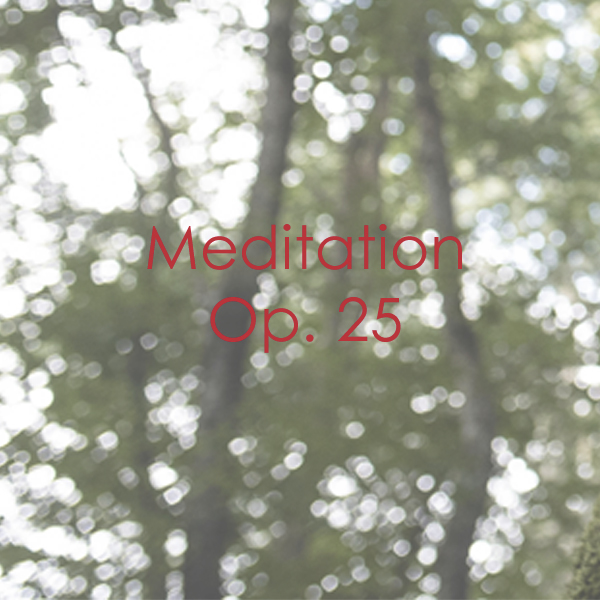 Meditation Op. 25